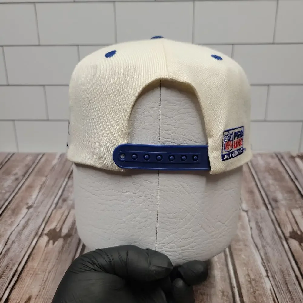 Vintage Dallas Cowboys Logo Athletic Pro Line Diamond Cut Snapback Hat NFL